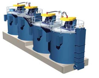 Máy tuyển nổi dạng thùng đơn (Tankcell) với dung tích lớn